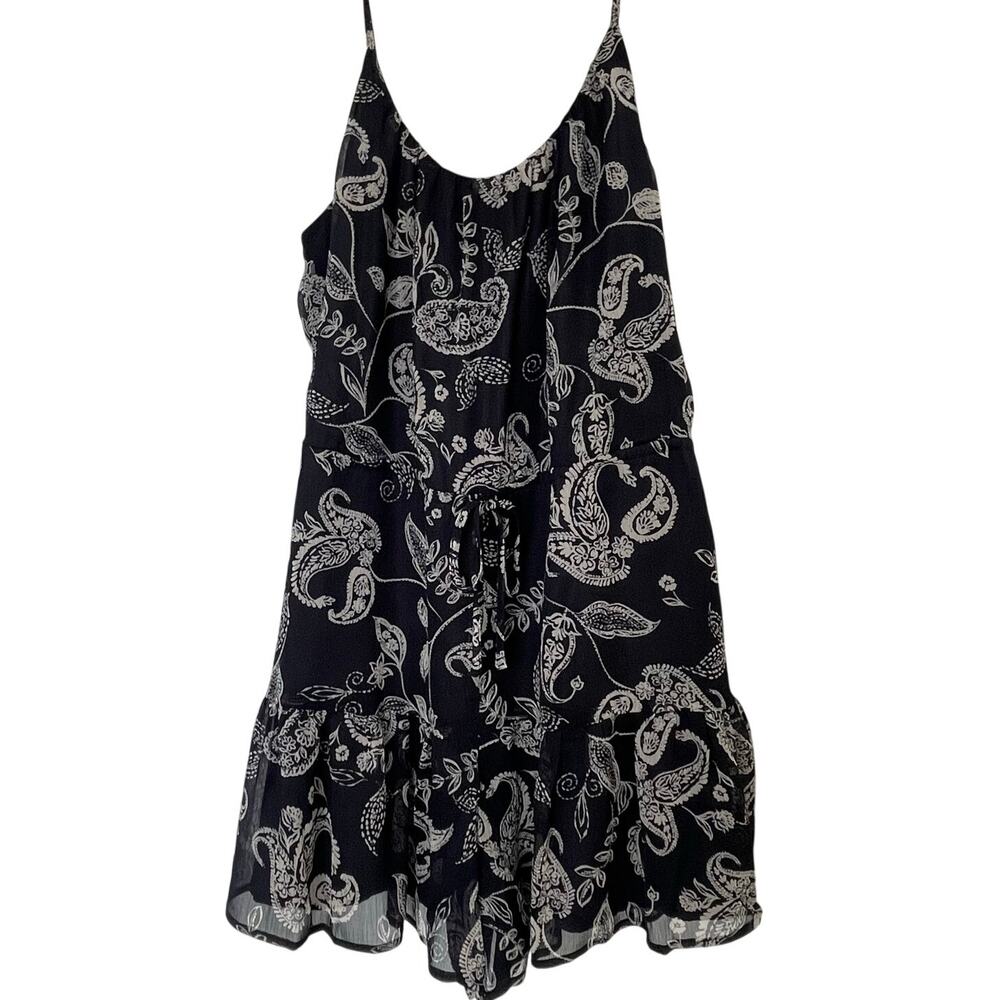 Express Festival Paisley Print  Romper NWT Size Large